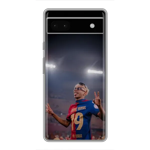 Чохол з принтом «Ямаль на стадіоні» для Google Pixel 6a Чохол з принтом «Ямаль на стадіоні» для Google Pixel 6a