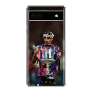 Чохол з принтом «Ямаль з кубком» для Google Pixel 6a