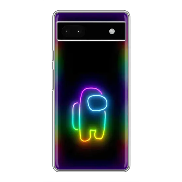 Чехол с принтом «Яркий скин» для Google Pixel 6a