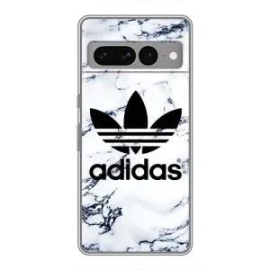 Чохли Адидас для Google Pixel 7 Pro (AlphaPrint) (Адідас на мраморі)