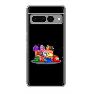 Чехол Амонг Ас для Google Pixel 7 Pro (AlphaPrint) (Амонг-ас)