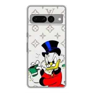 Чехлы для Google Pixel 7 Pro - Скрудж МакДак Louis Vuitton (PREMIUMPrint) (Баксы Скрудж)