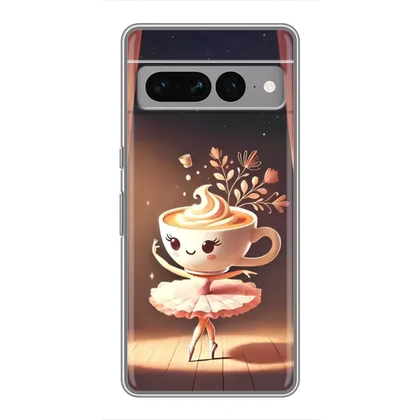 Чохол з принтом «Балерина капучина» для Google Pixel 7 Pro Чохол з принтом «Балерина капучина» для Google Pixel 7 Pro