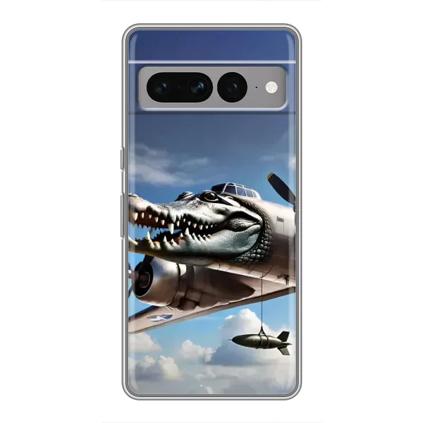 Чохол з принтом «Бомбардіро крокоділо» для Google Pixel 7 Pro Чохол з принтом «Бомбардіро крокоділо» для Google Pixel 7 Pro