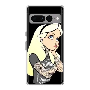 Чохол з принтом «Дівчина в тату» для Google Pixel 7 Pro
