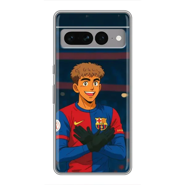 Чохол з принтом «Футболіст Ямаль» для Google Pixel 7 Pro Чохол з принтом «Футболіст Ямаль» для Google Pixel 7 Pro