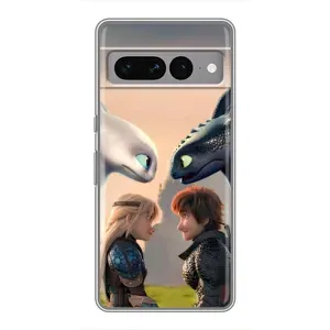 Чохол як приборкати дракона на Google Pixel 7 Pro (Гикавка і Астрід)
