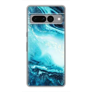 Мраморный чехол на Google Pixel 7 Pro (VPrint)