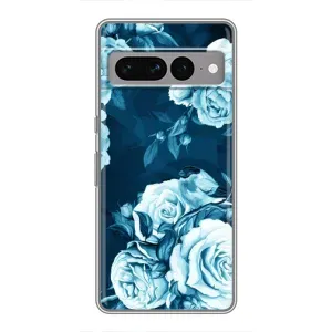 Чехлы (ART) Цветы на Google Pixel 7 Pro (VPrint) (Блактині бутони)