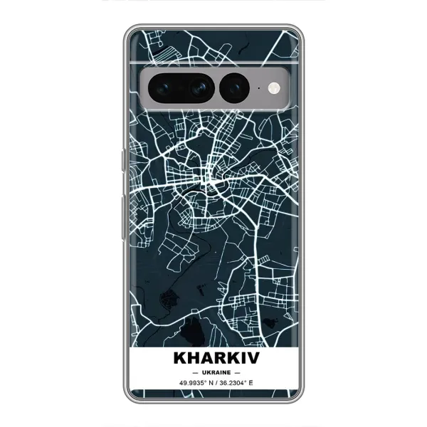 Чехол с принтом «Харьков» для Google Pixel 7 Pro