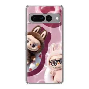 Чехол с принтом «Игрушка Лабубу» для Google Pixel 7 Pro