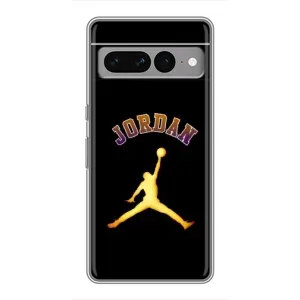 Чохли для Google Pixel 7 Pro - з картинкою JORDAN (AlphaPrint) (Jordan Gold)
