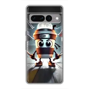 Чохол з принтом «Капучіно асасіно» для Google Pixel 7 Pro