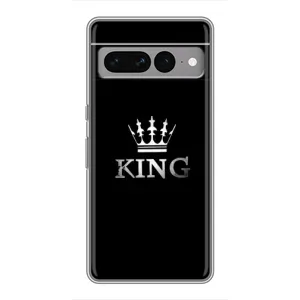 Чехол с принтом «KING» для Google Pixel 7 Pro