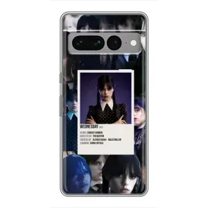 Чохли Венсдей на Google Pixel 7 Pro Уенсдей (AlphaPrint) (колаж Венздей)