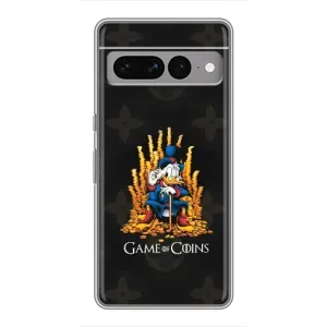 Чехлы для Google Pixel 7 Pro - Скрудж МакДак Louis Vuitton (PREMIUMPrint) (Король денег)