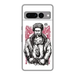Чохли для Google Pixel 7 Pro с принтом Тараса Шевченко (AlphaPrint) (Козак Шевченко)