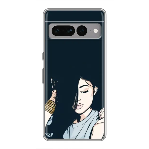 Чохол з принтом «Гарна дівчина» для Google Pixel 7 Pro