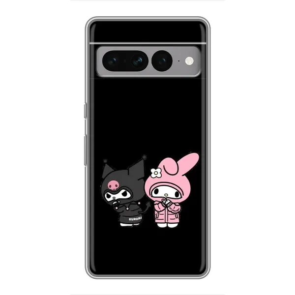Чохол з принтом «Куромі і Мелоді» для Google Pixel 7 Pro Чохол з принтом «Куромі і Мелоді» для Google Pixel 7 Pro