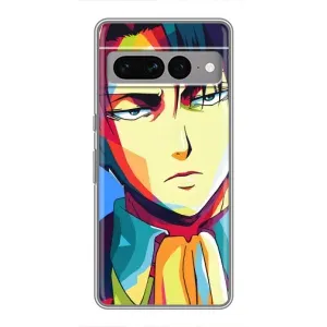 Чехол с принтом «Леви Аккерман» для Google Pixel 7 Pro