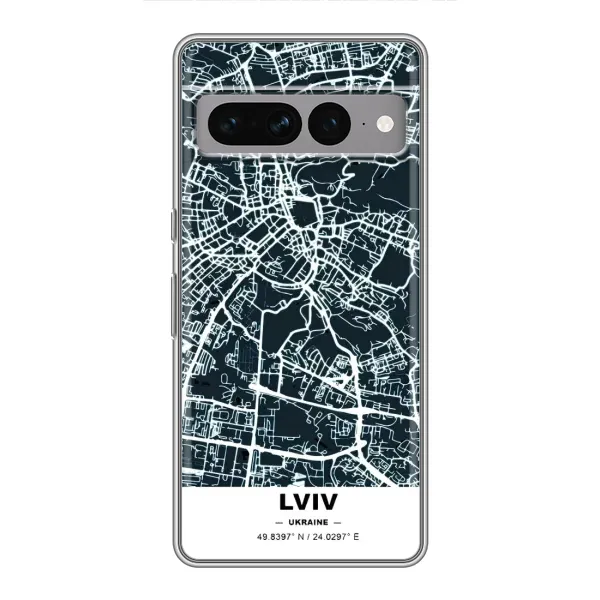 Чехол с принтом «Львов» для Google Pixel 7 Pro