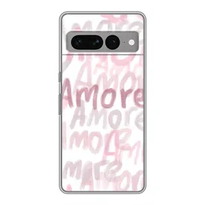 Чохол з принтом «Аморе любов» для Google Pixel 7 Pro