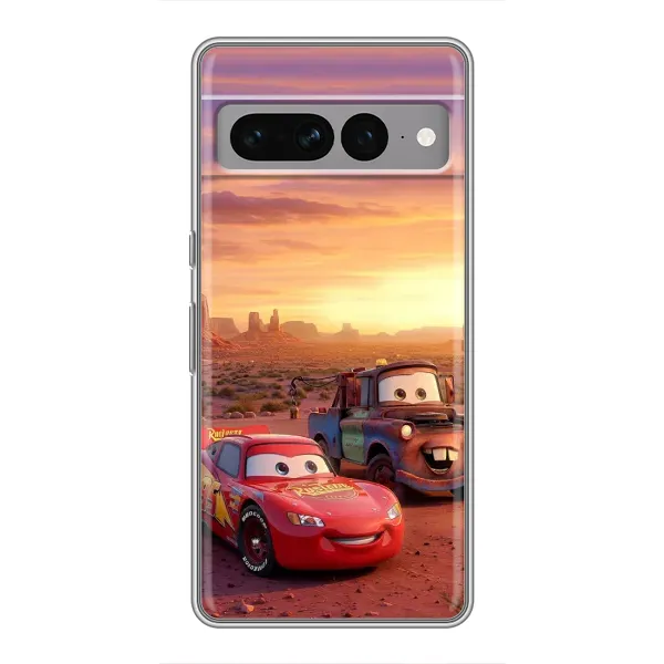 Чехол с принтом «Маквин и Метр» для Google Pixel 7 Pro