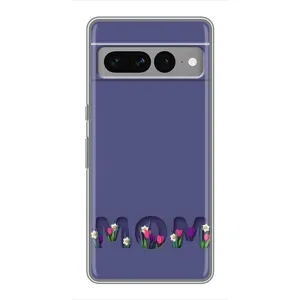 Чехол с принтом «Мама в цветах» для Google Pixel 7 Pro