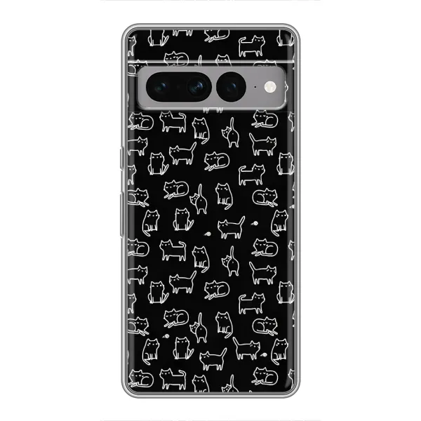 Чехол с принтом «Меленькие котики» для Google Pixel 7 Pro Чехол с принтом «Меленькие котики» для Google Pixel 7 Pro