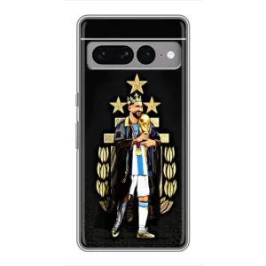 Чохли для Google Pixel 7 Pro (Leo чемпіон) (AlphaPrint) (Мессі Король)