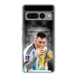 Чохли для Google Pixel 7 Pro (Leo чемпіон) (AlphaPrint) (Мессі Чемпіон)