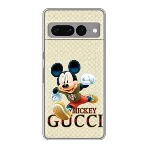 Чохол Disney Mouse Google Pixel 7 Pro (PREMIUMPrint) (Mikki Gucci)