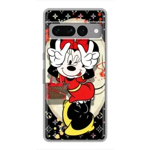 Чохол Disney Mouse Google Pixel 7 Pro (PREMIUMPrint) (Мінні peace)