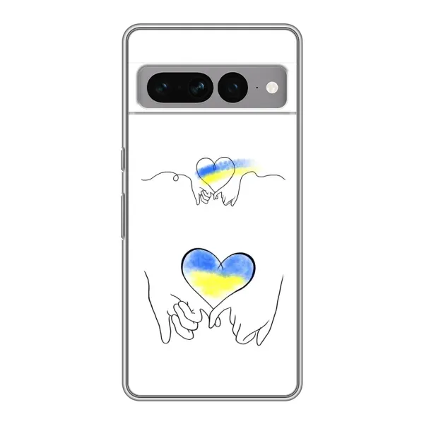 Чехол с принтом «Мир Украине» для Google Pixel 7 Pro Чехол с принтом «Мир Украине» для Google Pixel 7 Pro