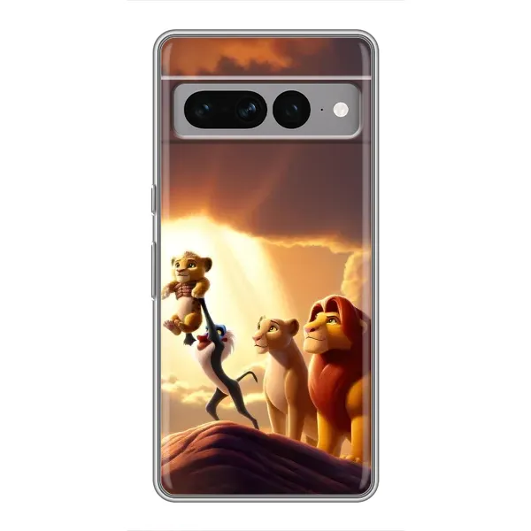 Чохол з принтом «Сімба на презентації» для Google Pixel 7 Pro