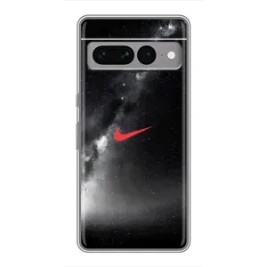 Чохол для Google Pixel 7 Pro - з принтом Найк (AlphaPrint) (Найк червоний)