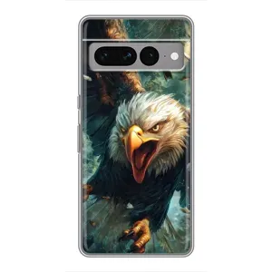 Чехол с принтом «Орел в полете» для Google Pixel 7 Pro