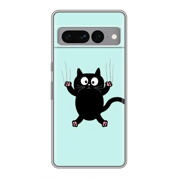 Чехол с принтом «Падающий кот» для Google Pixel 7 Pro Чехол с принтом «Падающий кот» для Google Pixel 7 Pro