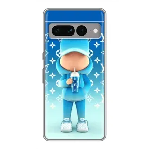 Крутые Чехлы Луи Виттон для Google Pixel 7 Pro (AlphaPrint) (Парень LV)