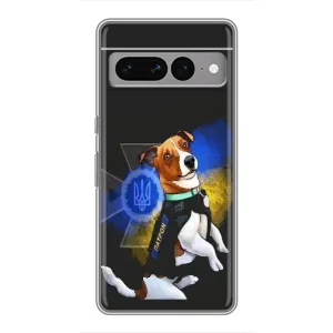 Чохли з картинкою собаки Патрон для Google Pixel 7 Pro (AlphaPrint) (Патрон собачка)