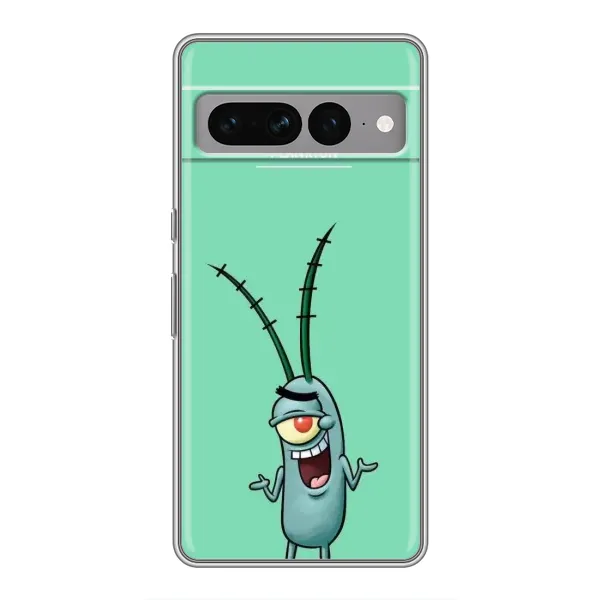 Чохол з принтом «Персонаж Планктон» для Google Pixel 7 Pro