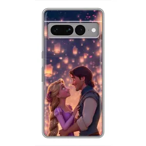 Чохол Рапунцель для Google Pixel 7 Pro (Принцеса та принц)