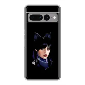 Чохли Венсдей на Google Pixel 7 Pro Уенсдей (AlphaPrint)