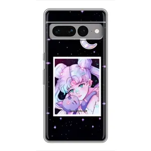 Чехол с принтом «Сейлор Мун» для Google Pixel 7 Pro
