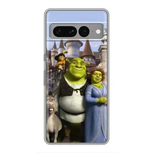 Чохол з мультфільмом Шрек на Google Pixel 7 Pro (Казкові герої Шрека)