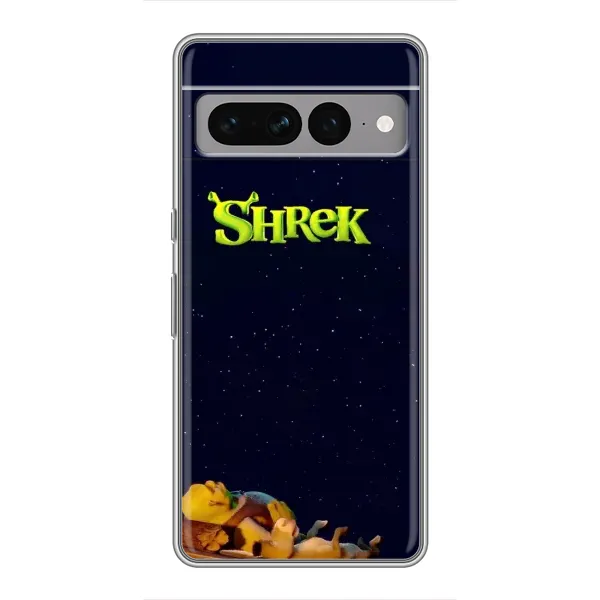 Чохол з принтом «Відпочиваючий Шрек» для Google Pixel 7 Pro