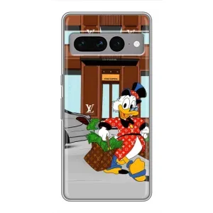 Чехлы для Google Pixel 7 Pro - Скрудж МакДак Louis Vuitton (PREMIUMPrint) (Скрудж ЛВ)