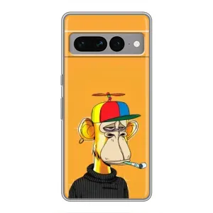 Чохли з Мавпами NFT для Google Pixel 7 Pro (AlphaPrint) (Нудна мавпа NFT)