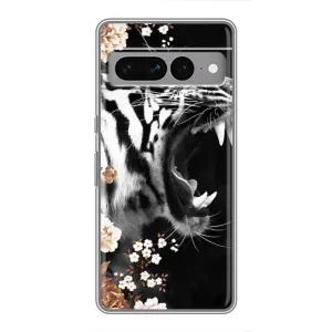 Чохли з картинкою животних Google Pixel 7 Pro (Стильний ТИГР)