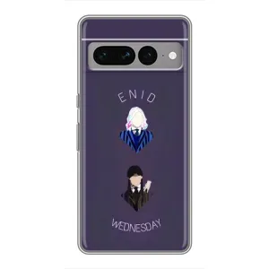 Чохли Венсдей на Google Pixel 7 Pro Уенсдей (AlphaPrint) (Венздей і подруга)